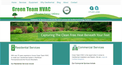 Desktop Screenshot of greenteamhvacnepa.com
